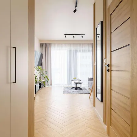 Apartman Bright In With Air Conditioning & Parking By Renters Katowice